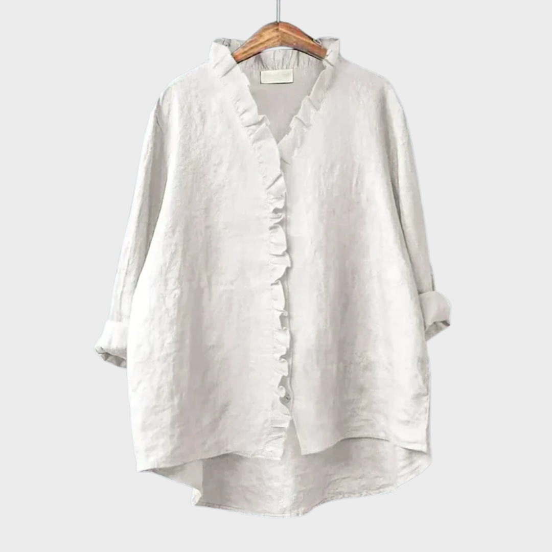 Renata™ | Blusa de Lino