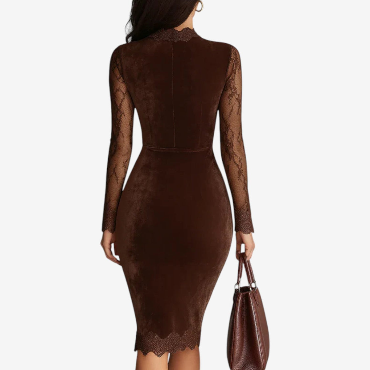 Scaroni | Abito Midi in Velluto
