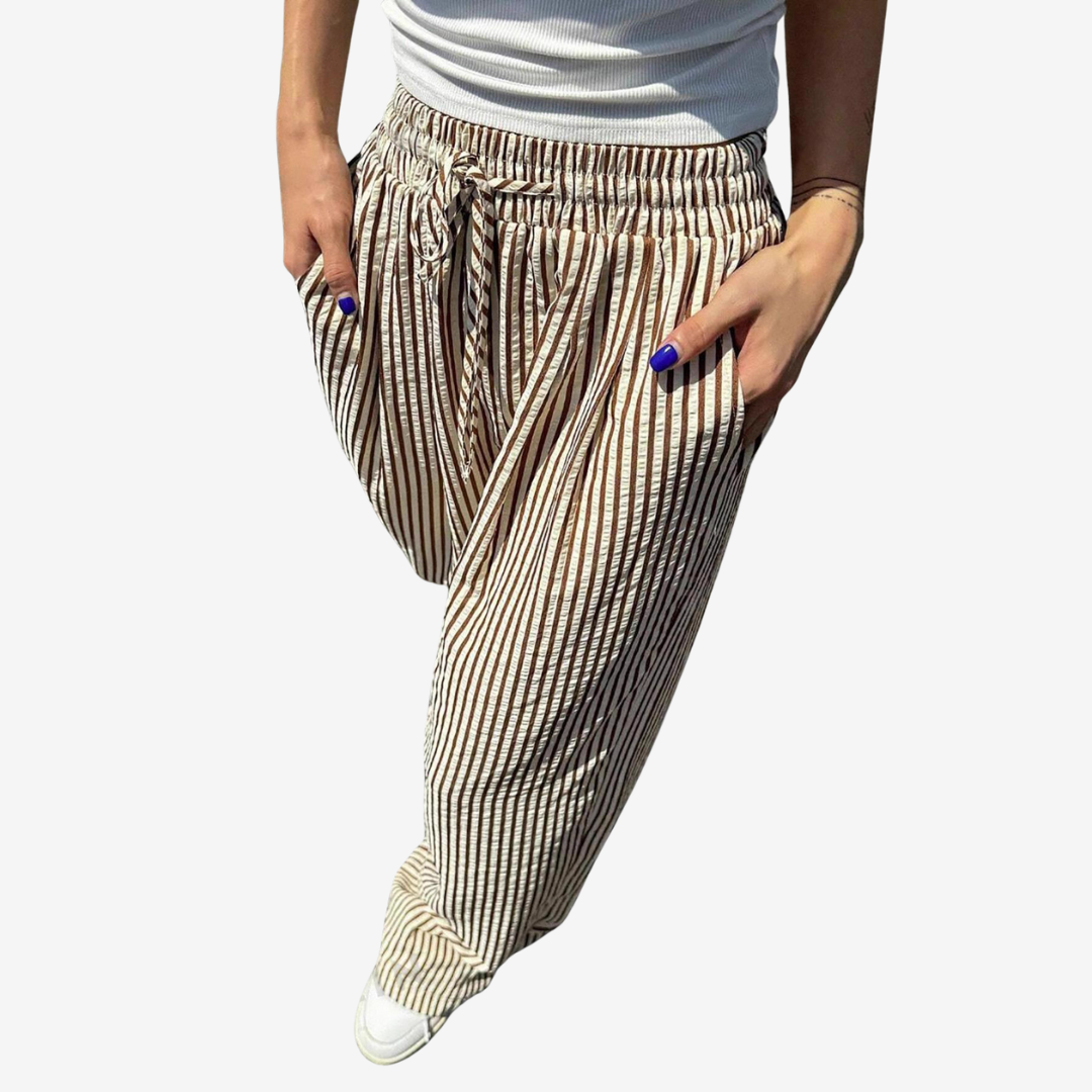 Zara | Pantaloni Casual a Righe