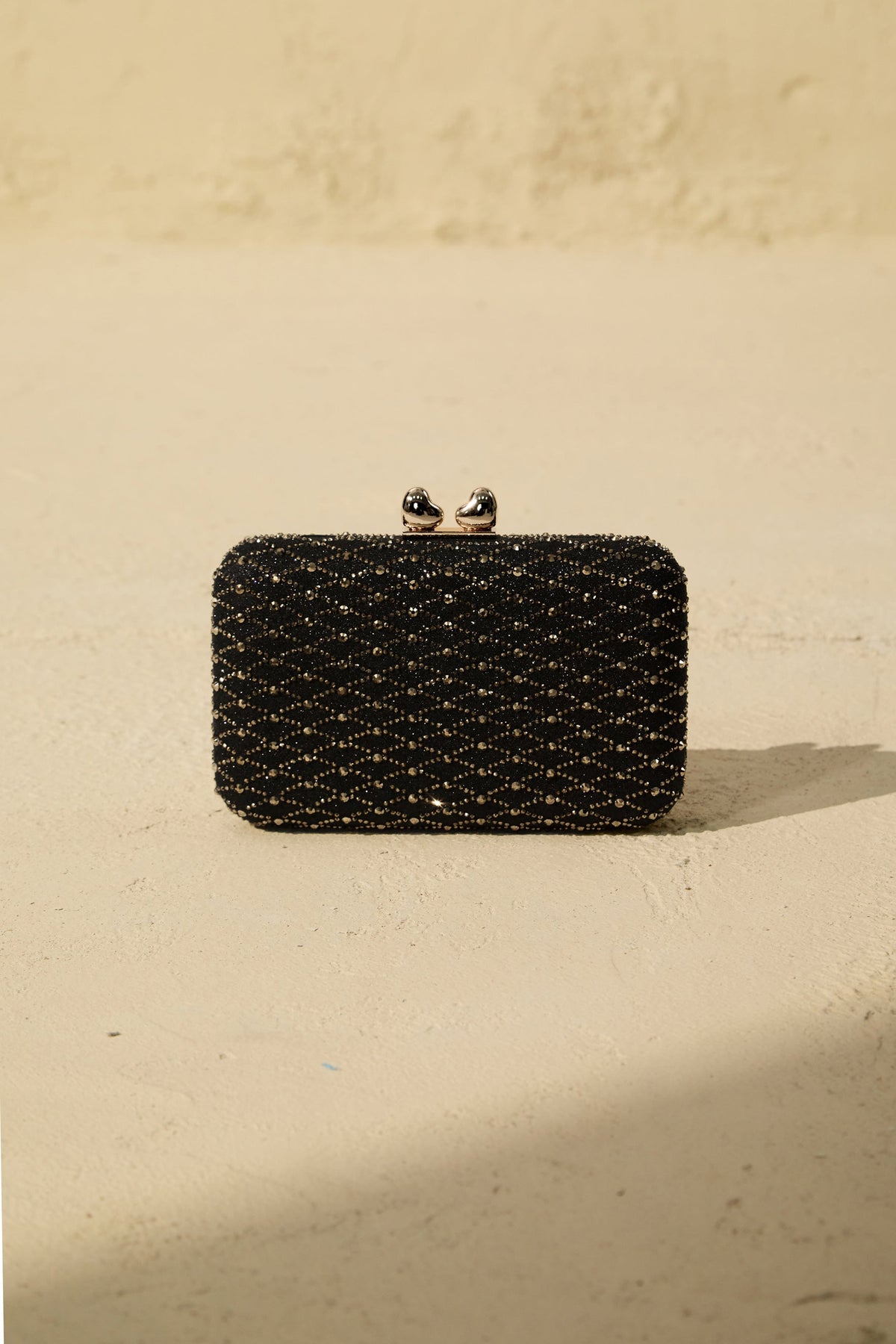 Diana | Pochette Rigida con Cristalli