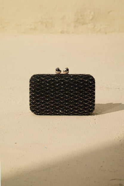 Diana | Pochette Rigida con Cristalli