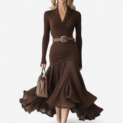 Yasmina | Elegante Abito con Cintura