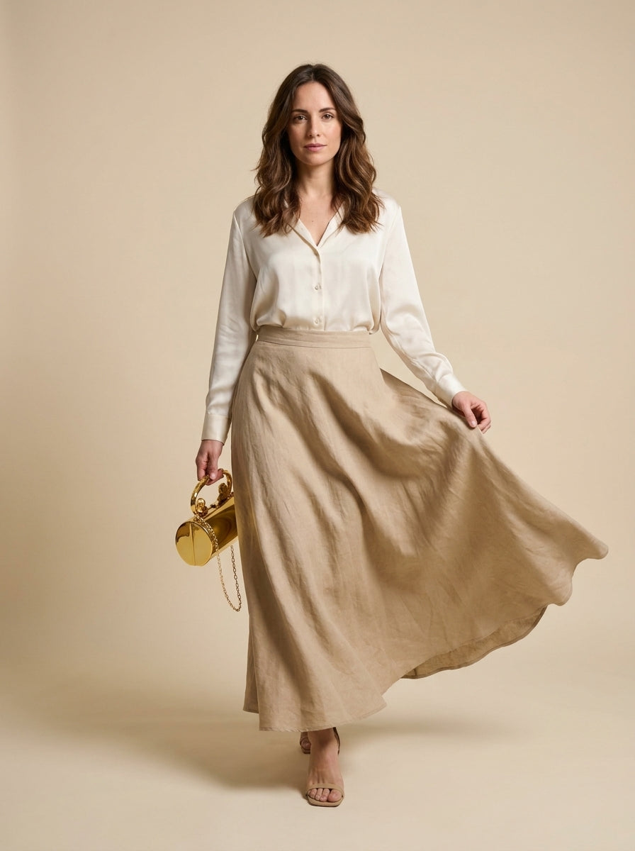 Blanca | Pochette con Manico a Testa di Leone