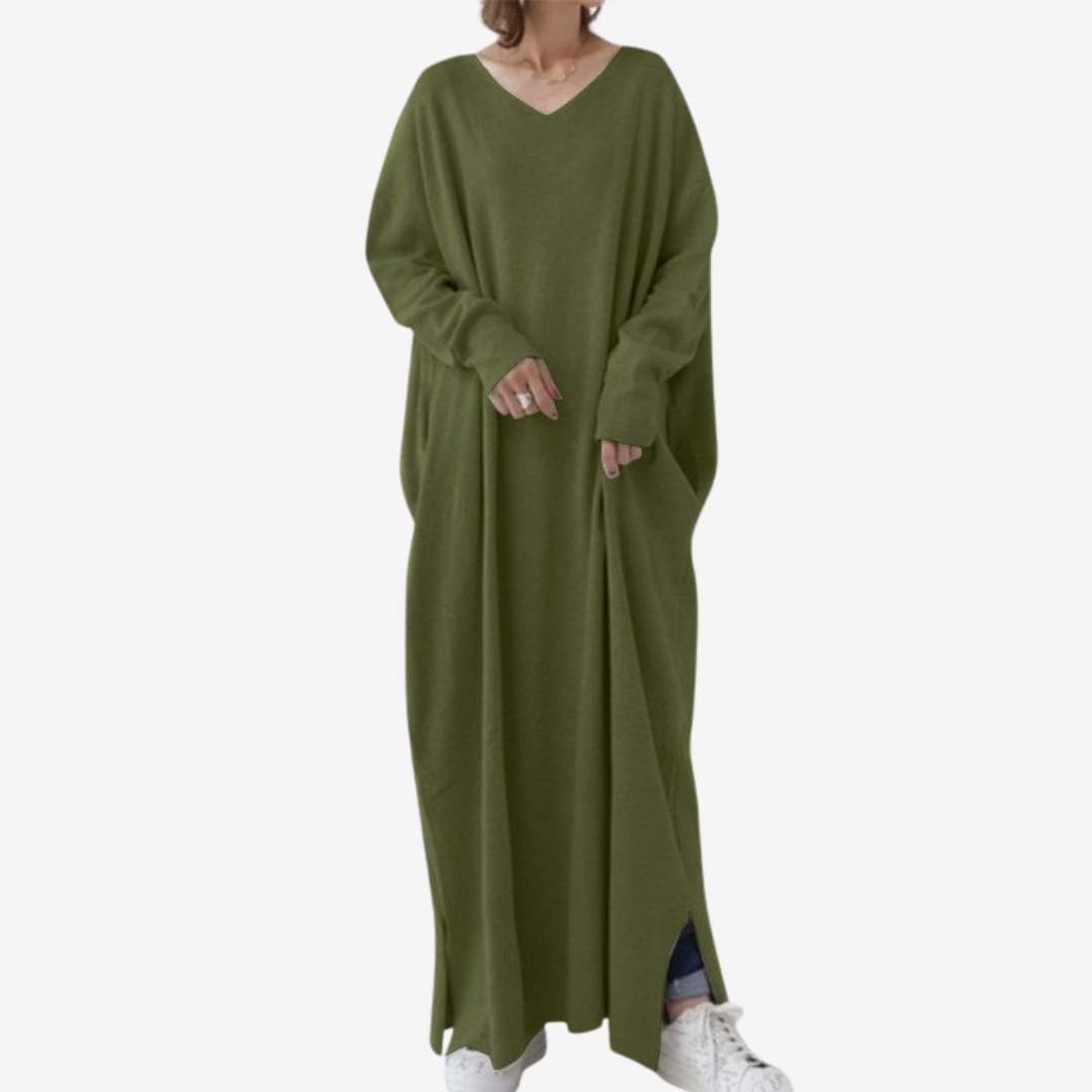 René | Maglione Lungo con Scollo a V