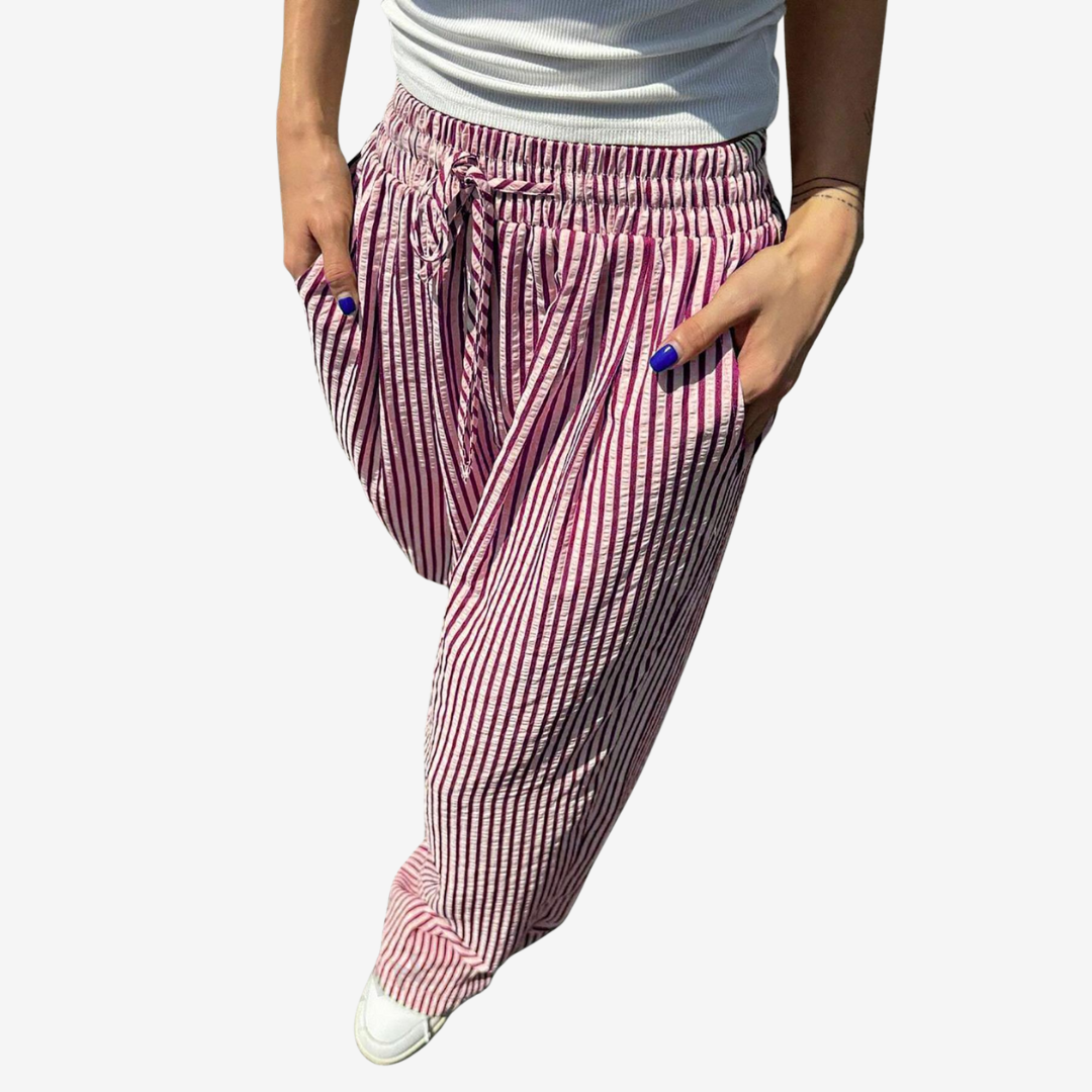 Zara | Pantaloni Casual a Righe