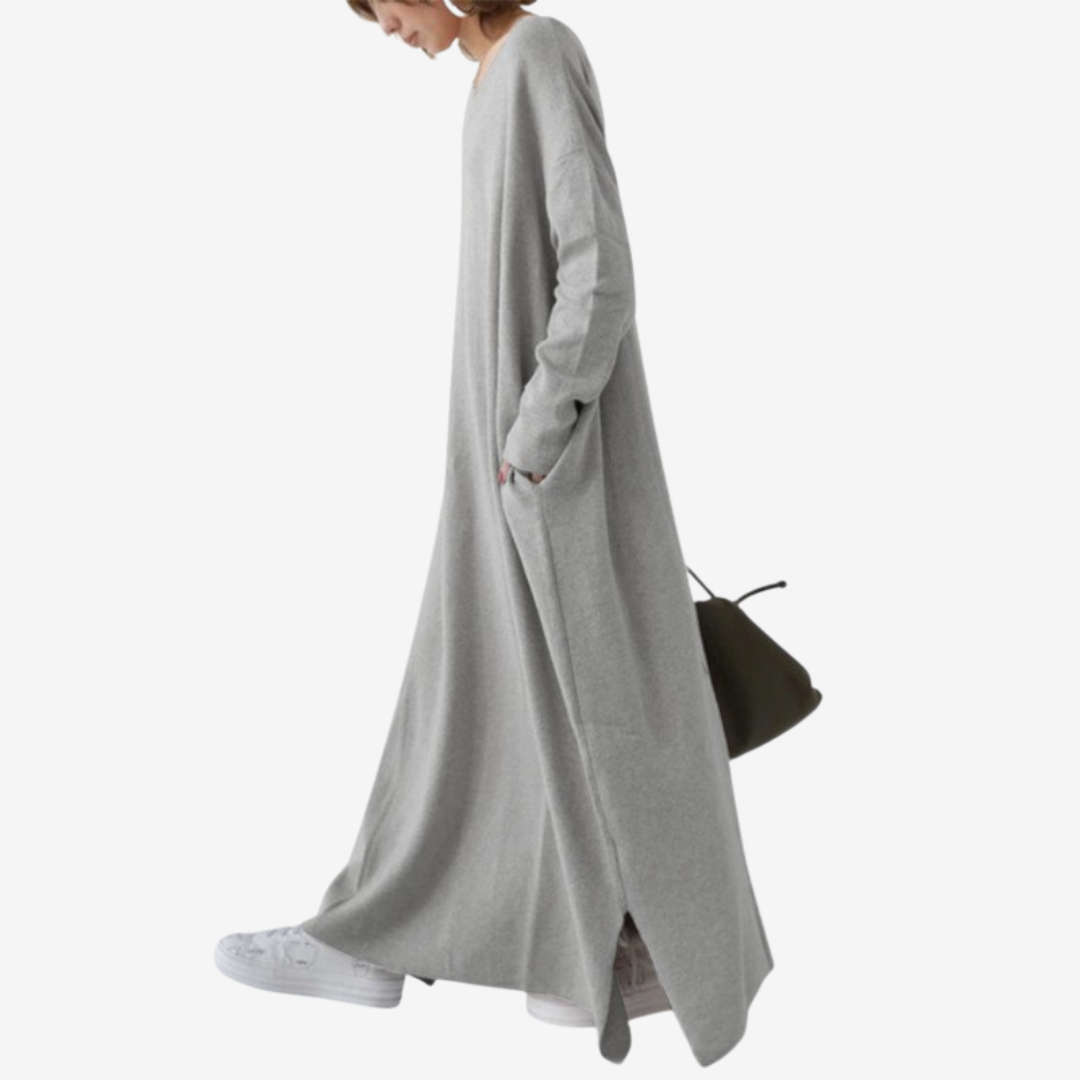 René | Maglione Lungo con Scollo a V