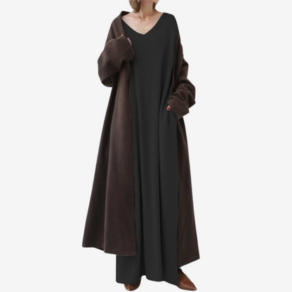René | Maglione Lungo con Scollo a V