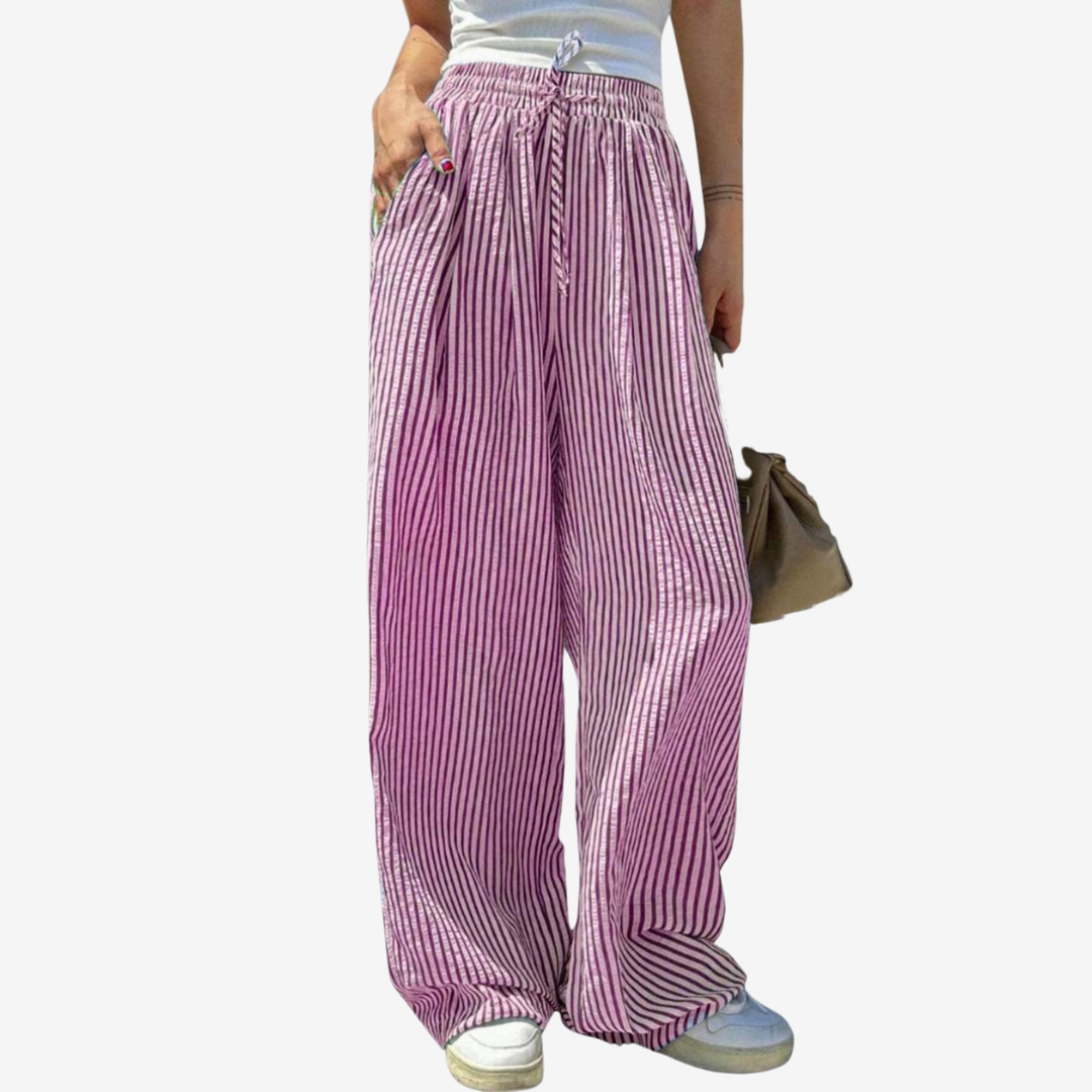 Zara | Pantaloni Casual a Righe
