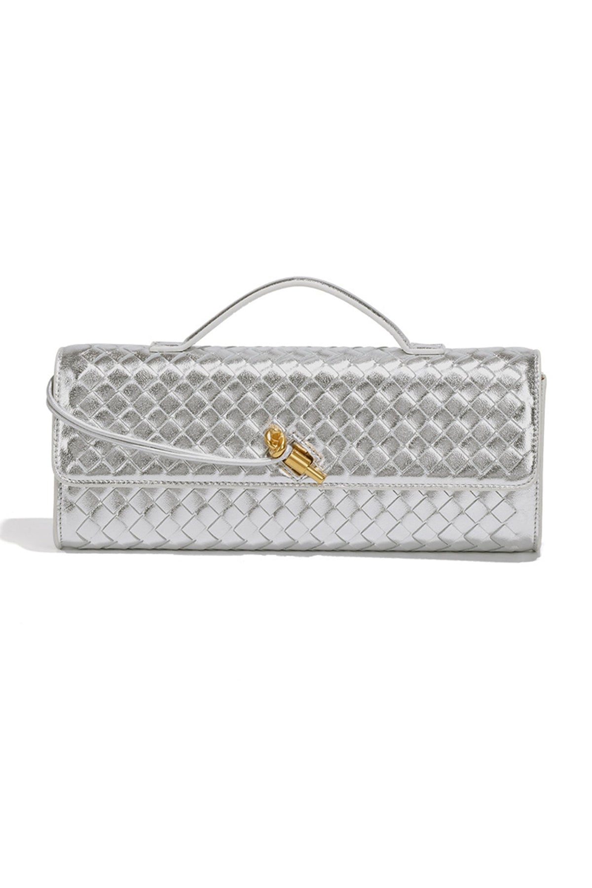 Nerea | Pochette in Pelle Intrecciata