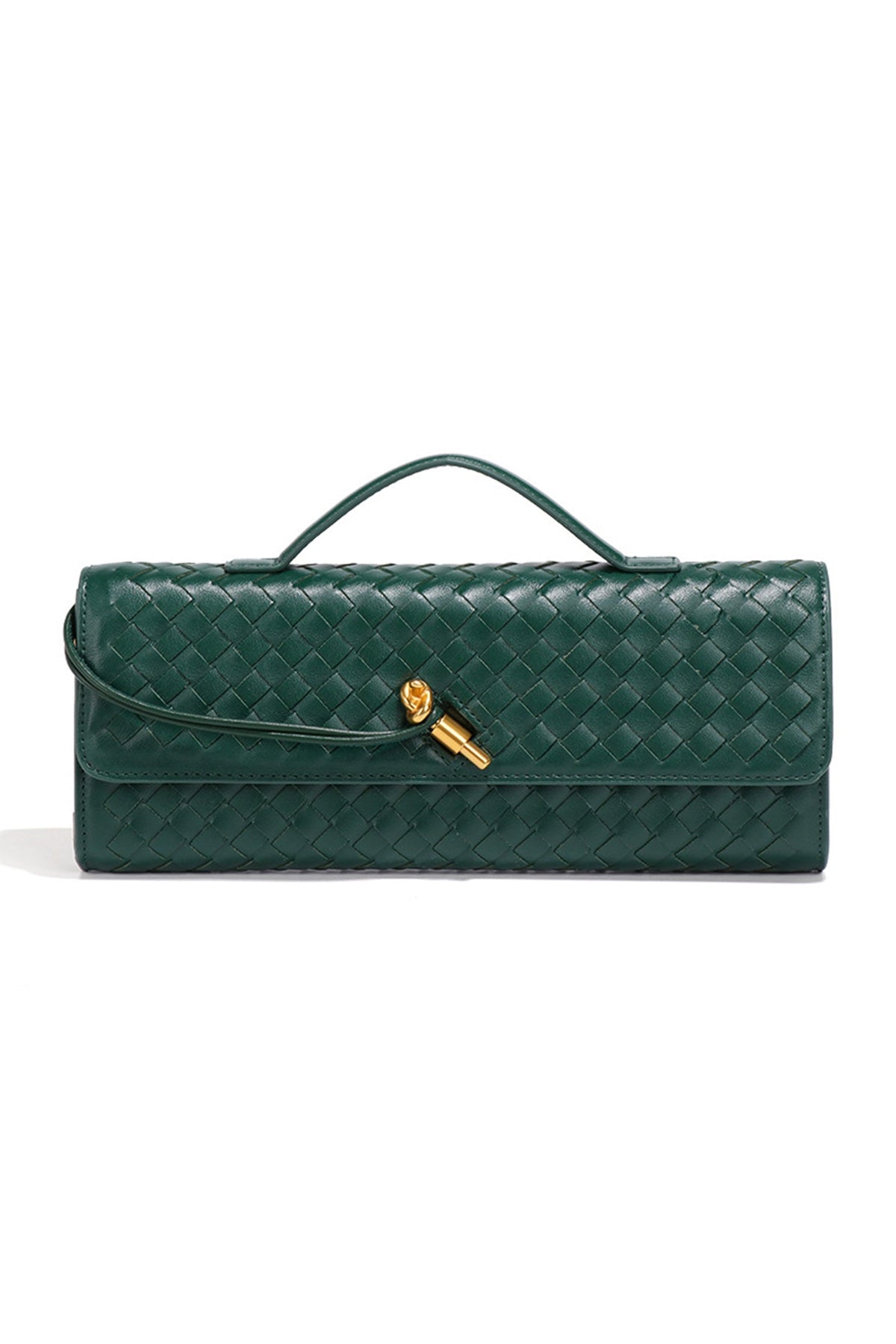 Nerea | Pochette in Pelle Intrecciata