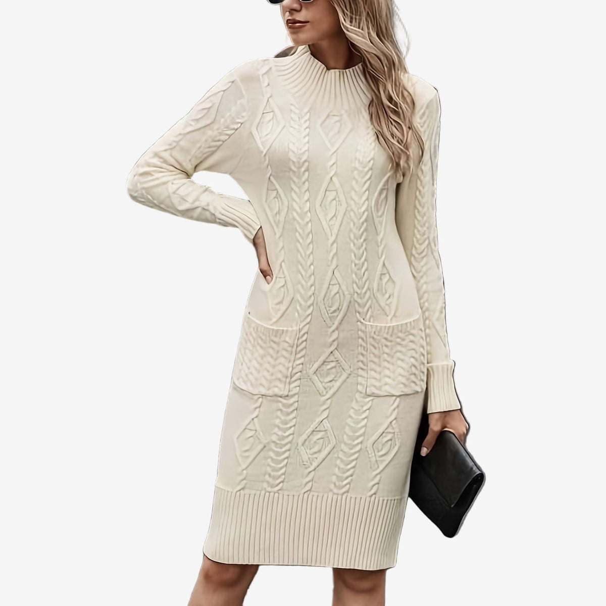 Amina | Elegante Abito in Maglia