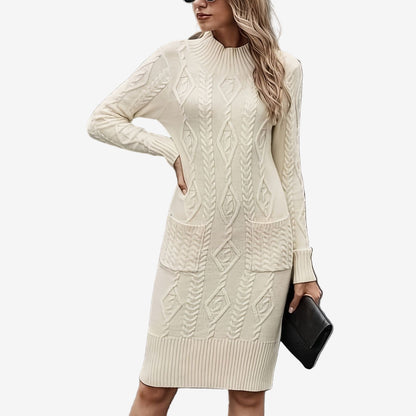 Amina | Elegante Abito in Maglia