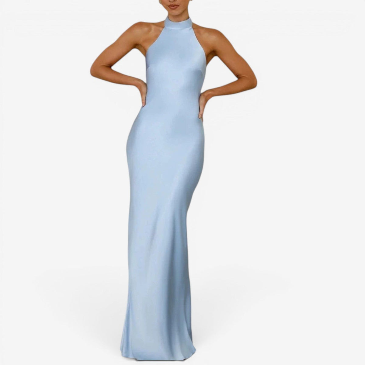 Veya | Abito Lungo in Satin