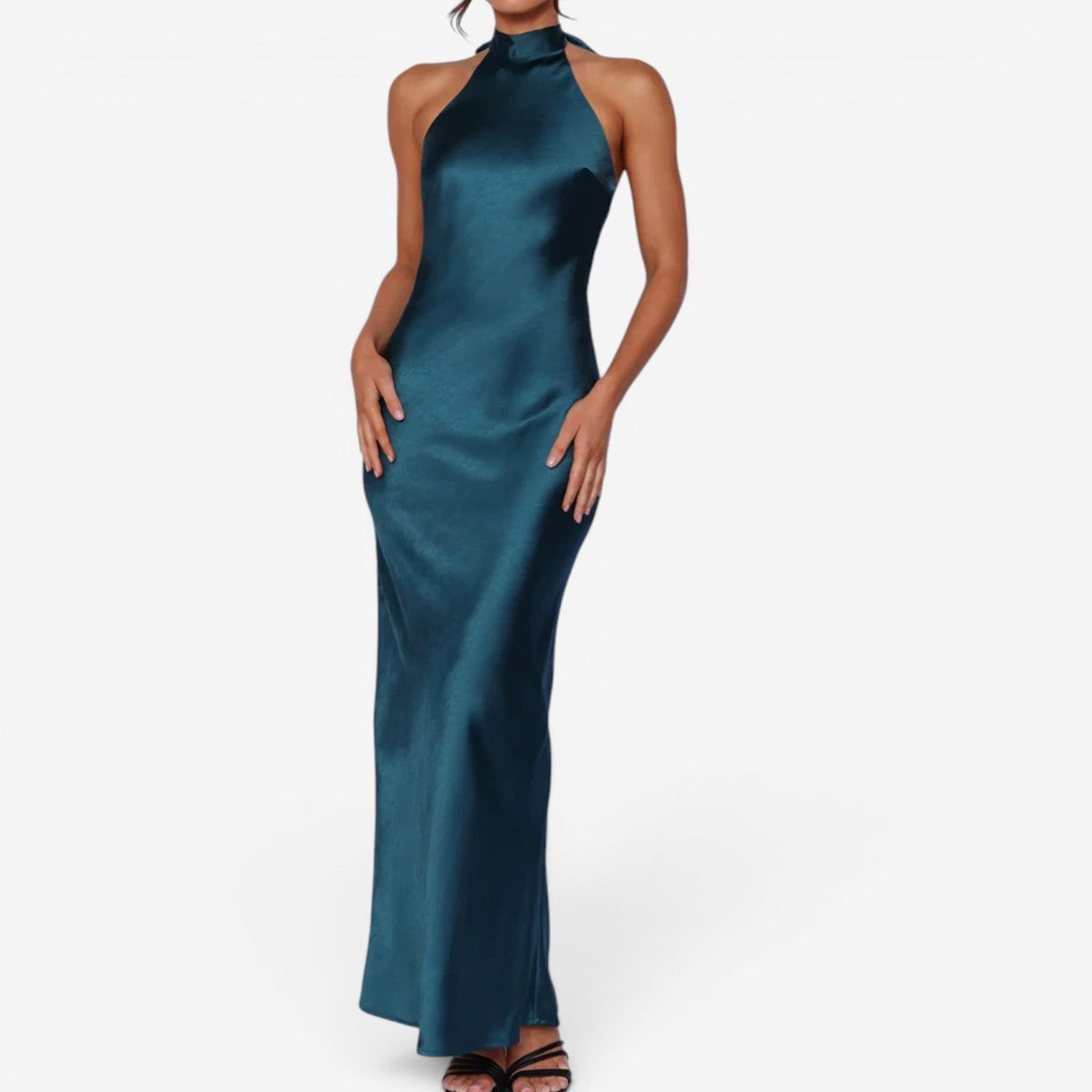 Veya | Abito Lungo in Satin