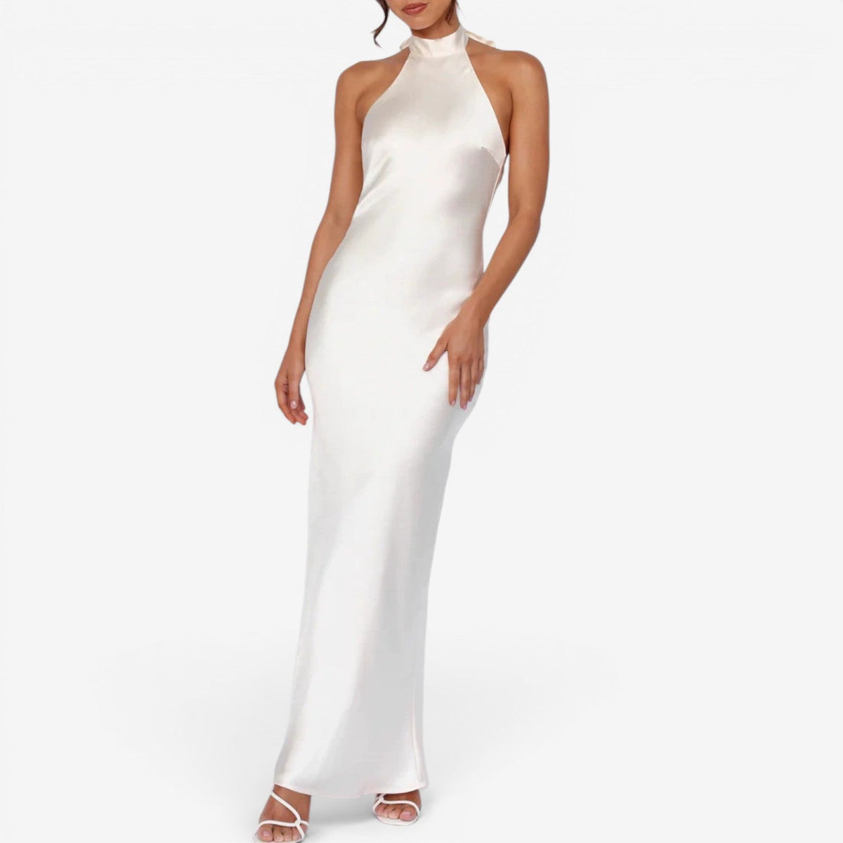 Veya | Abito Lungo in Satin