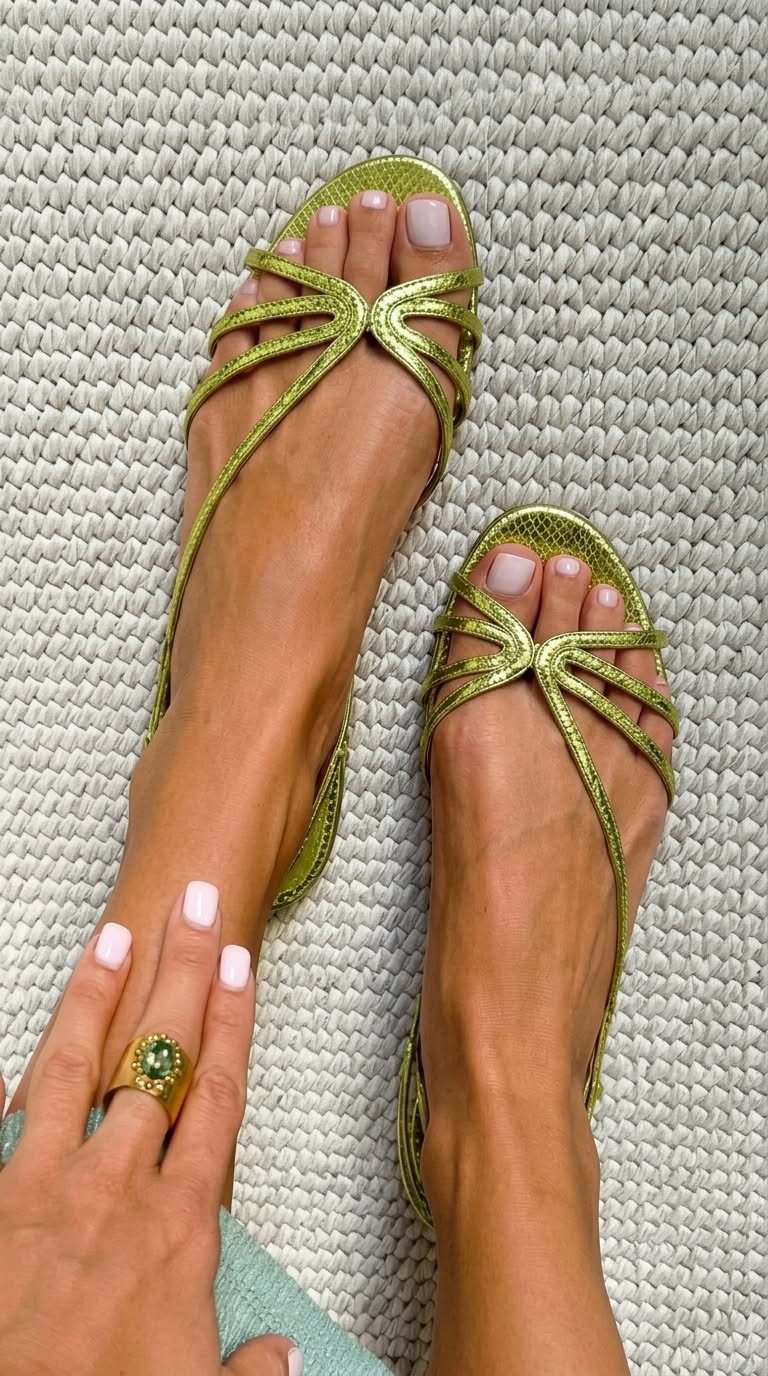 Tara™ | Sandalia Dorada