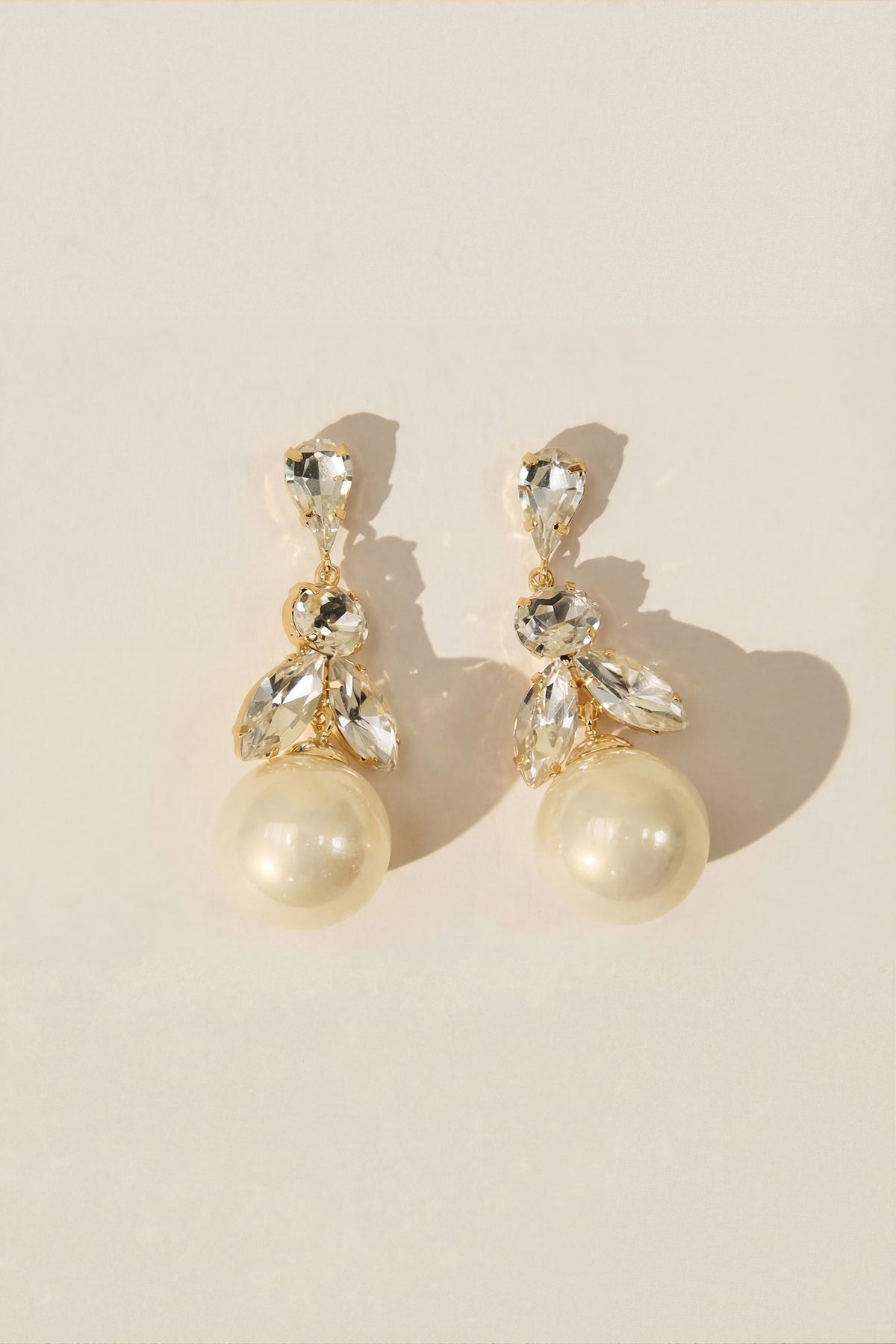 Julia | Orecchini con Cristalli e Perle