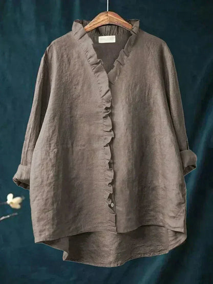 Renata™ | Blusa de Lino