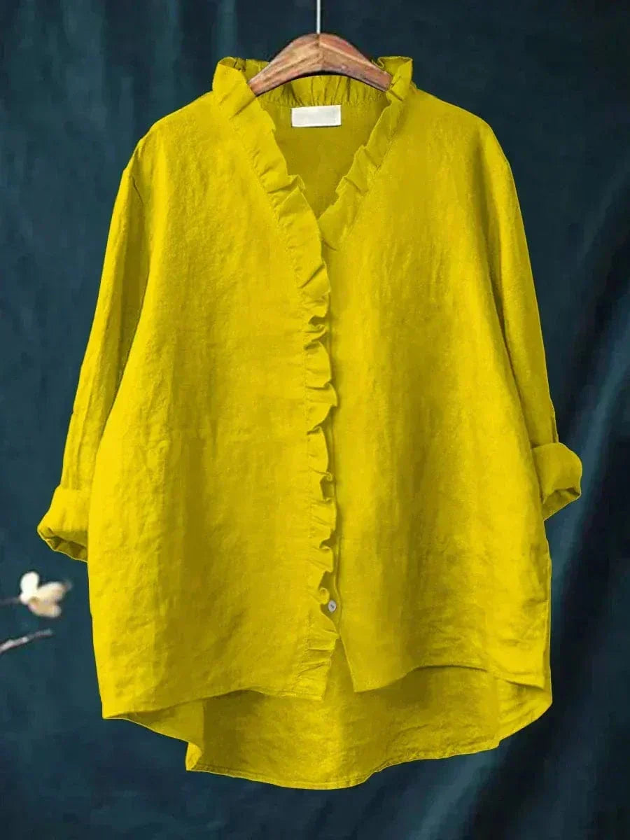 Renata™ | Blusa de Lino