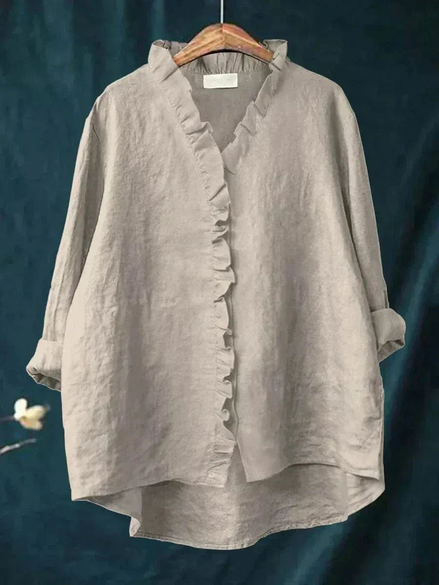 Renata™ | Blusa de Lino