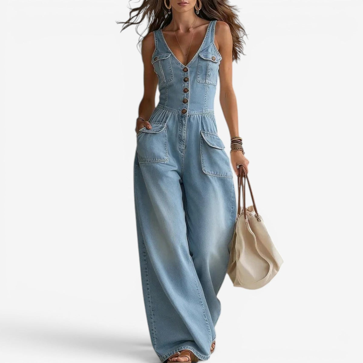 Julliet | Tuta Intera in Denim