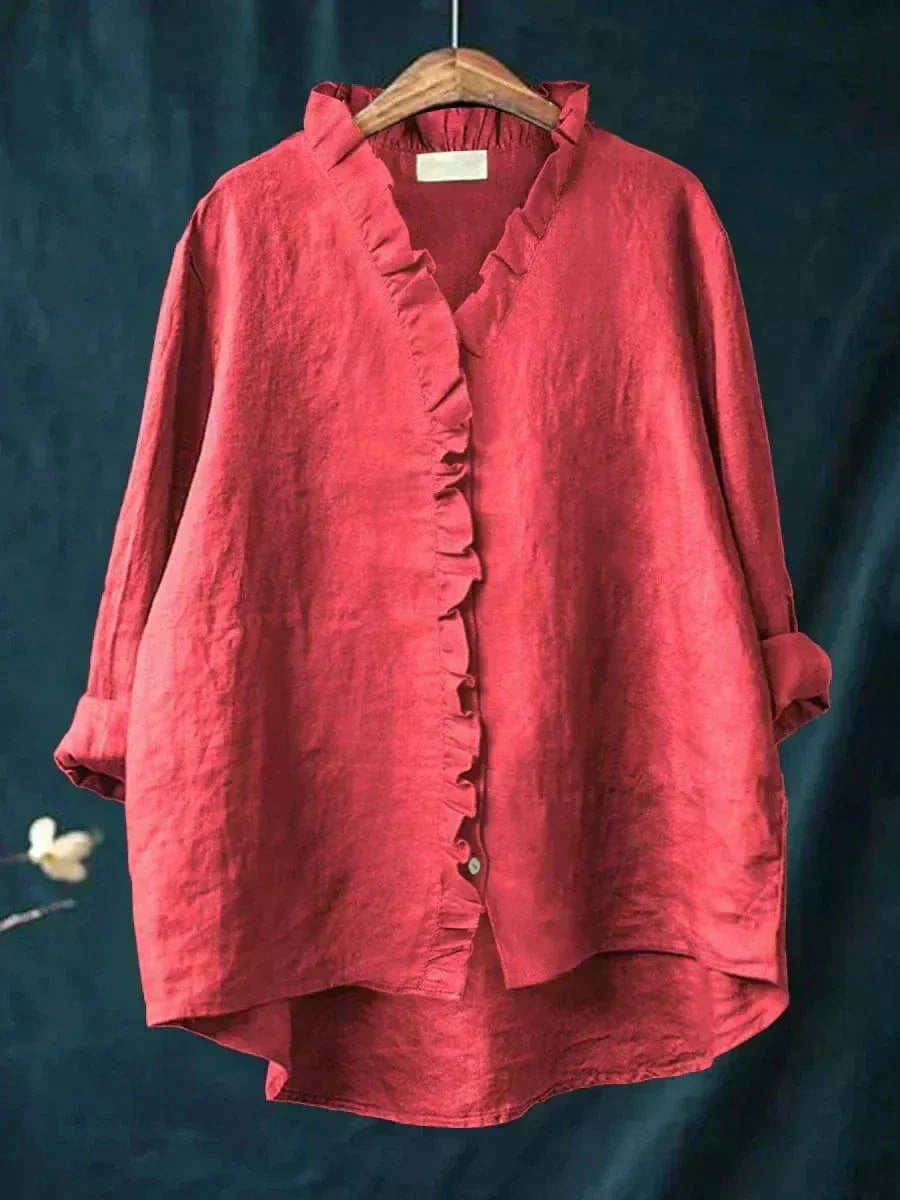 Renata™ | Blusa de Lino