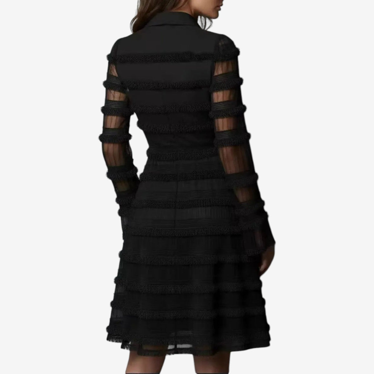 Hazel | Abito Elegante con Volant