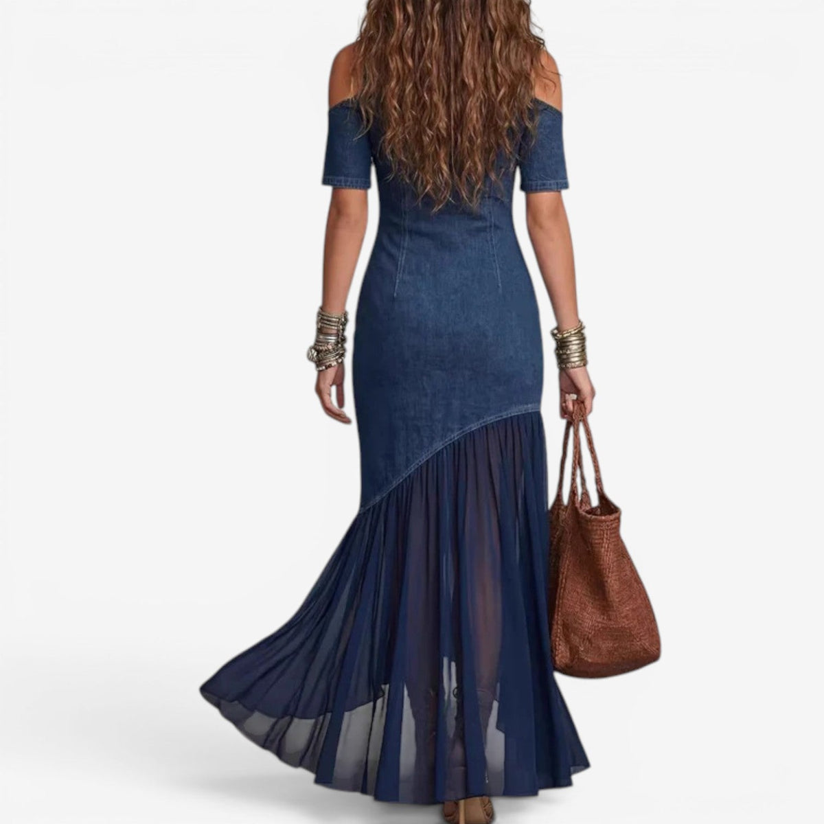 Kimberley | Abito Lungo in Denim